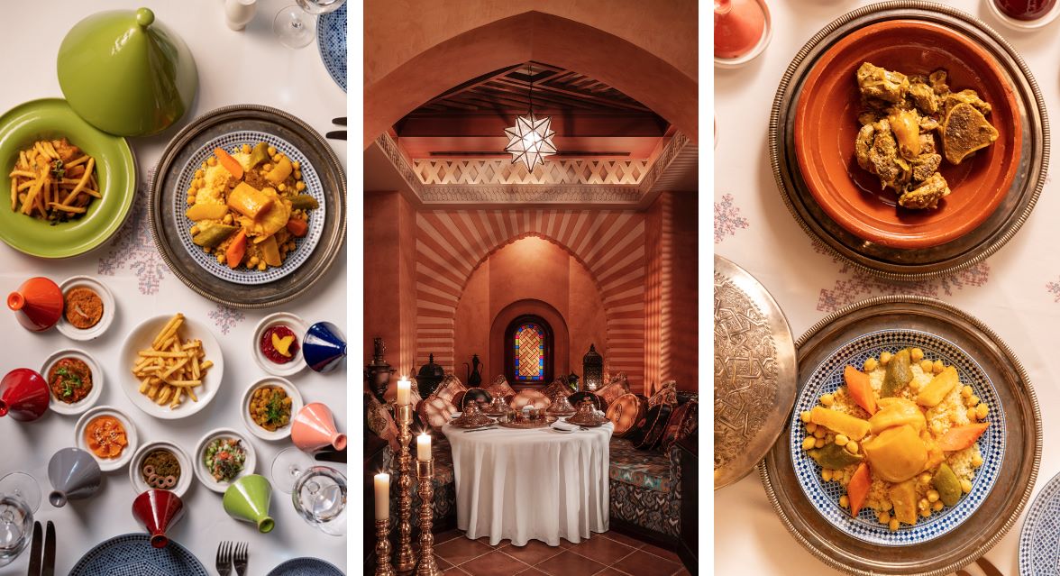 تجربة طعام مغربية تراثية في مطعم طاجين، منتجع ون آند أونلي رويال ميراج، دبي