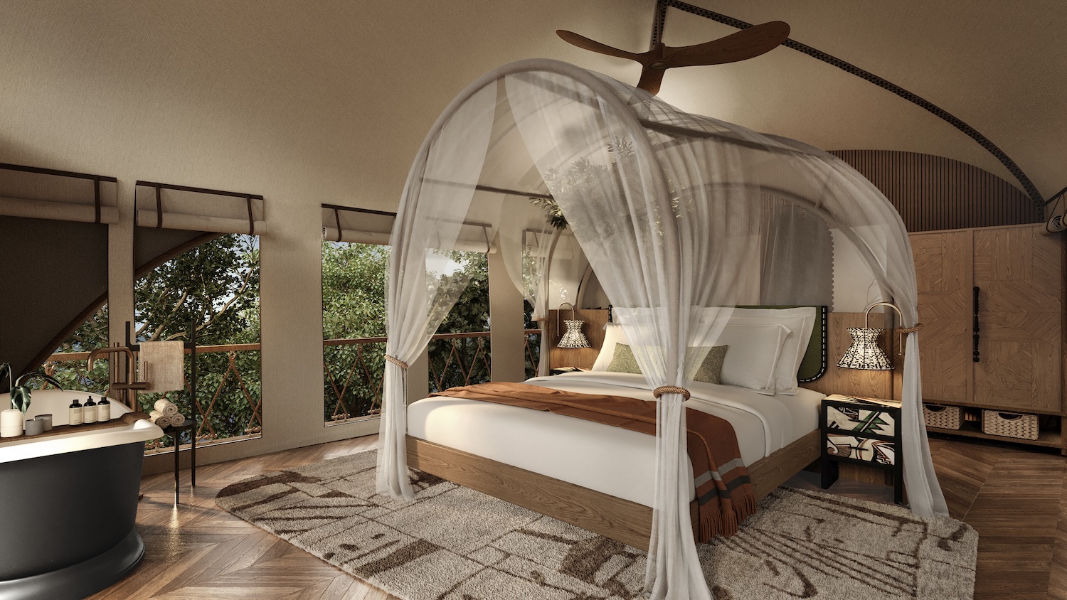 الريتز-­­­­كارلتون، مخيم سفاري ماساي مارا